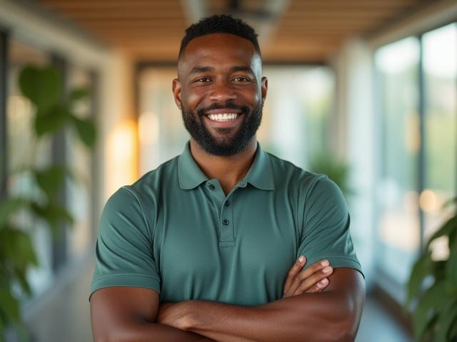 Professional headshot of Leo Grant, Certified Health Coach